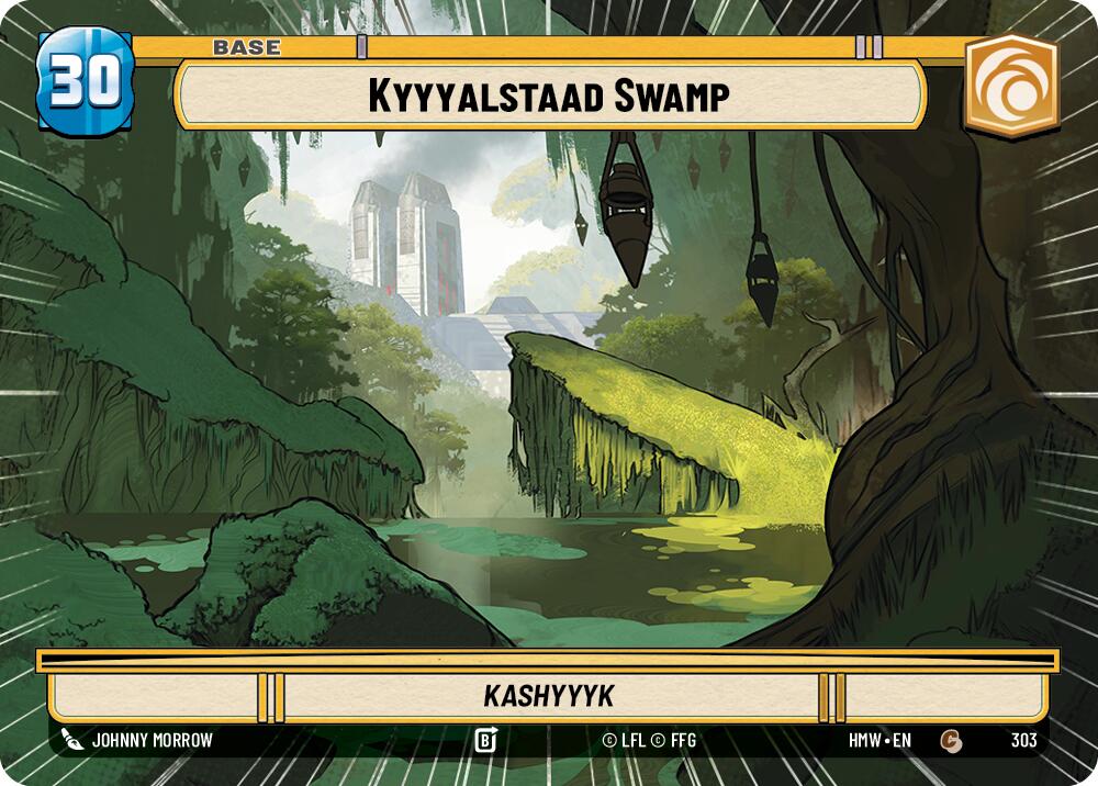 Kyyyalstaad Swamp // Shield (303 // t06/05) (Hyperspace) (303 // T06/05) [Homeworlds]