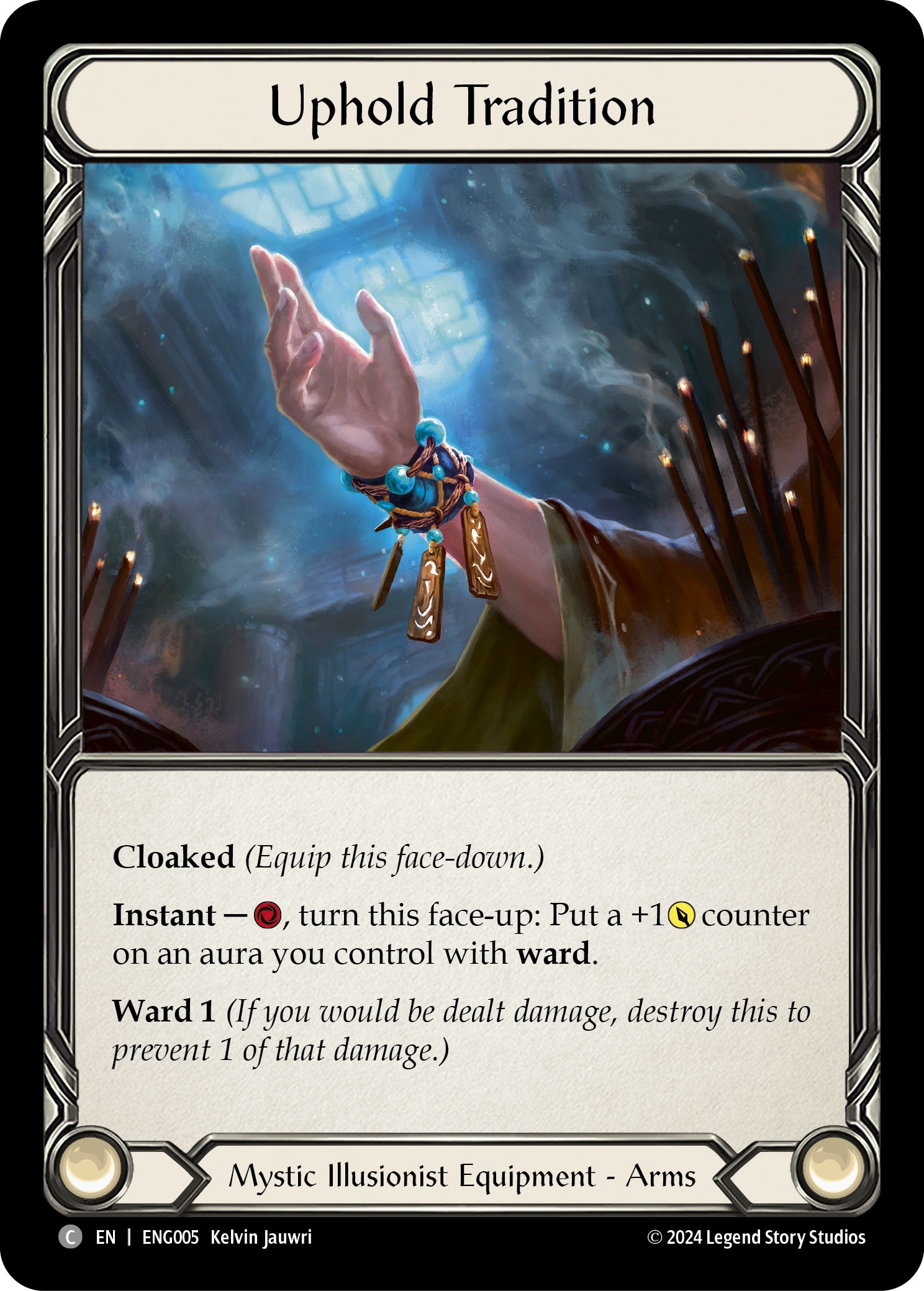 Uphold Tradition [ENG005] (Part the Mistveil Enigma Blitz Deck)