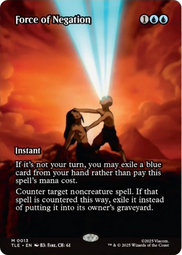 Force of Negation (Borderless) [Avatar: The Last Airbender: Eternal-Legal]
