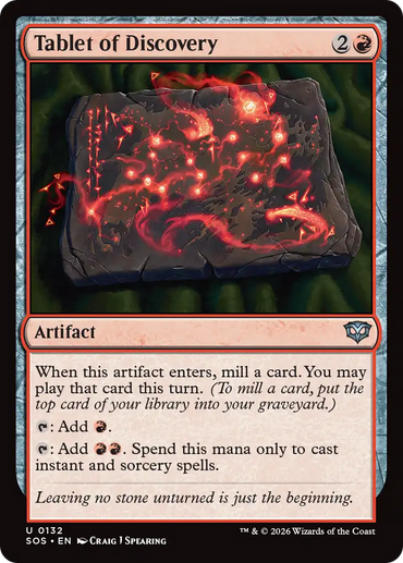 Tablet of Discovery [Secrets of Strixhaven]