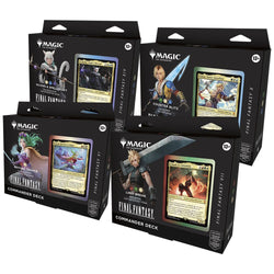 Final Fantasy - Commander Deck Set of 4
