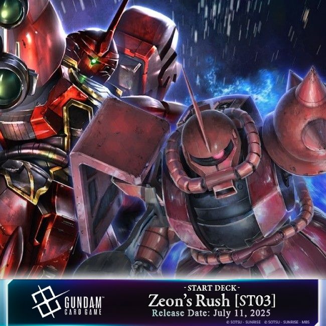 Gundam Starter ST03A - Zeon's Rush (Includes Miniatures)