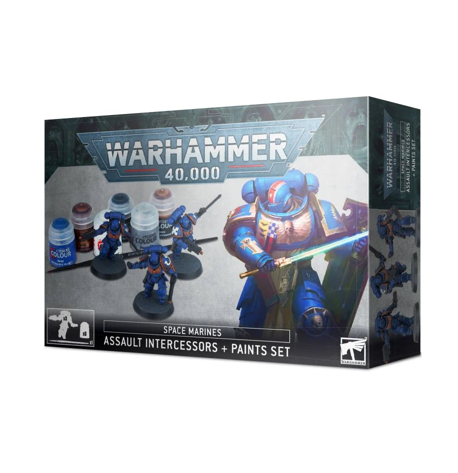 Space Marin Assault Interessors + Paint Set