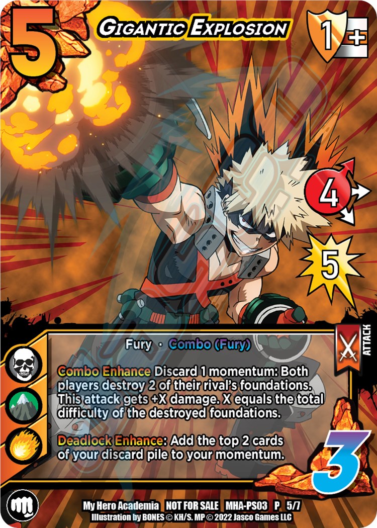 Gigantic Explosion [Crimson Rampage Promos]