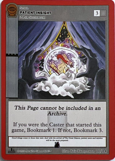 Patient Insight (Sarah Good) [Seance: First Edition Release Event Deck]