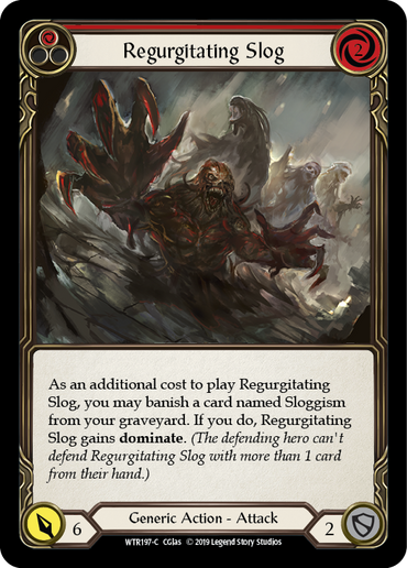 Regurgitating Slog (Red) [WTR197-C] (Welcome to Rathe)  Alpha Print Normal
