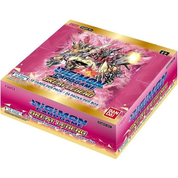 Digimon TCG: BT-04 Great Legend Booster Box