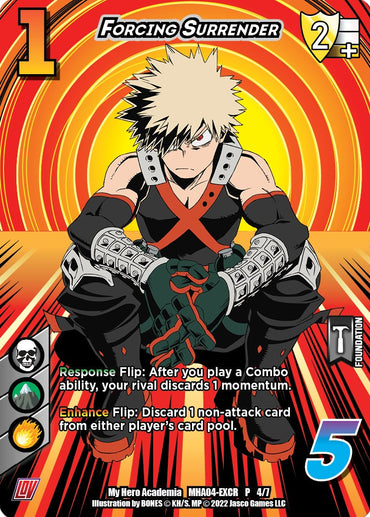 Forcing Surrender (Extra Credit Series 4) [League of Villains]