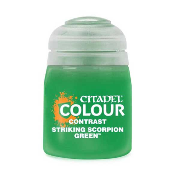 Contrast: Striking Scorpion Green